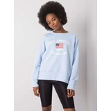 RUE PARIS Sweatshirt-RV-BL-6670.14-light blue | Shoptok.si