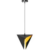 Toolight stropna svjetiljka trokutasta geometrijska crna aplikacija APP253-1CP | shoptok.hr