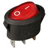  Elipsa crveni prekidač 25x13mm, 2pola/3pina | Eponuda.com