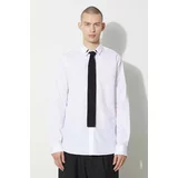 Neil Barrett Košulja SLIM BOLT COLLAR DETAIL za muškarce, boja: bijela, slim, s klasičnim ovratnikom, NBV6CM170C.V000S.100