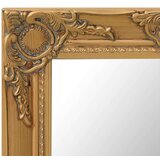 vidaXL stensko ogledalo v baročnem stilu 50x40 cm zlato | Shoptok.si