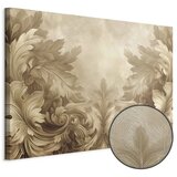  Slika - Carved Baroque Ornaments Rich Composition in Sepia Colors 60x40 Premium Print | shoptok.hr