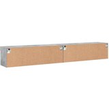 vidaXL TV omarica z LED lučkami 2 kosa betonsko siva 100x30x30 cm | Shoptok.si