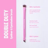 BrushArt Double Duty Eyeliner & Eyeshadow brush čopič za senčila za oči obojestranski 1 kos | Shoptok.si