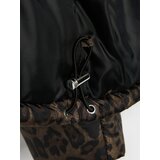 Sinsay Prošivena puffer jakna s leopard uzorkom | shoptok.hr
