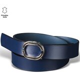 PRINC LEATHER Ženski kaiš 228, Kožni, Teget Cene