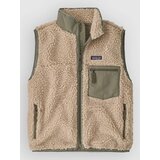 Patagonia Classic Retro-X Brezrokavnik dark natur w / rver rck grn Cene