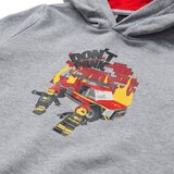 Lego city duks sa kapuljačom, melirano siva | ePonuda.com