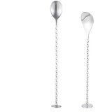 INF Set žlic Teardrop Bar (20,5 cm in 25,5 cm) - žlice za mešanje koktajlov iz nerjavečega jekla, (21365786) | Shoptok.si