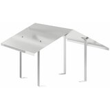  Dimnjački poklopac Srebrno 60 x 60 x 38 cm Nehrđajući čelik | shoptok.hr