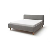 Meise Möbel Svjetlo sivi bračni krevet Mattis, 140 x 200 cm | Shoptok.si