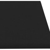  Zidna uzglavlja 12 pcs Crna 60 x 15 cm tkanina | shoptok.hr