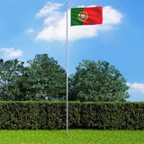 vidaXL Portugalska zastava 90x150 cm Cene