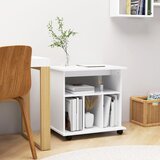 vidaXL s kotačima bijeli 60 x 45 x 60 cm od iverice Cijene