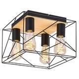 Rabalux plafonjera boire E27 4x max 40W crna (71024) | Eponuda.com