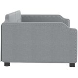  Dnevni krevet svjetlosivi 100 x 200 cm od tkanine | shoptok.hr