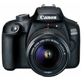 Canon EOS 4000D 18-55 DC III, Black digitalni fotoaparat cene
