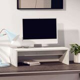  Za monitor bijeli 50 x 27 x 15 cm od masivne borovine | shoptok.hr