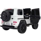  Licencirani auto na akumulator Mercedes Benz G63 AMG XXL MP4 - dvosjed - bijeli | shoptok.hr