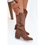 VINCEZA Women's Cowboy Boots with Heel Cijene