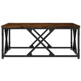  Stolić za kavu boja hrasta 70x70x30 cm konstruirano drvo | shoptok.hr