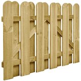 vidaXL Vrtna vrata 100 x 75 cm Trdna borovina Zelena, (5000301699) Cene