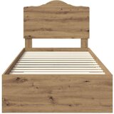  Konstrukcija postelje Umetni hrast 100 x 200 cm Konstruiran les, (5000102218) | Shoptok.si