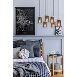 Toolight Viseća Lampa APP1813-6CP Frosted Grey | shoptok.hr