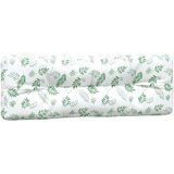  Jastuci za palete 2 kom s uzorkom lišća od tkanine Zelena 120 x 80 x 12 cm | shoptok.hr