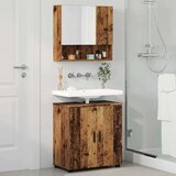  Set namještaja za kupaonicu 2 pcs Staro drvo 61 x 35 x 64 cm | shoptok.hr