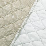 DecoKing Prekrivač Alhambra 200x220 cm, bež/bijela | shoptok.hr