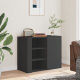  Zidni ormarić crni 75 x 35 x 60 cm od konstruiranog drva | shoptok.hr