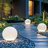  LED RGB prigušiva solarna svetiljka LED/5W/3,7V 3000K IP54 prečnika 40 cm | Eponuda.com