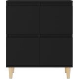  Komode 2 kom crne 60x35x70 cm od konstruiranog drva | Eponuda.ba