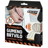 Texo Traka za brtvljenje (Bijele boje, D x Š: 6 m x 9 mm, Širine otvora 2 - 3,5 mm) | shoptok.hr