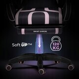 Sofotel Specter gaming stolica s osloncem za noge crno-roza | shoptok.hr