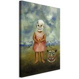  Slika - Frida Kahlo – Girl with Death Mask (She Plays Alone) 80x120 Standard | shoptok.hr
