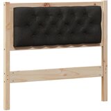  Uzglavlje Ostalo Smeđa i crna 90 cm Masivna borovina | shoptok.hr