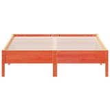 vidaXL Okvir kreveta voštano smeđi 160 x 200 cm od masivne borovine | shoptok.hr