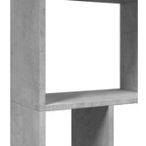 vidaXL Regal za knjige boja betona 60x20x120 cm konstruirano drvo | shoptok.hr