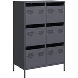  Visoka komoda antracit 68x39x101,5 cm od čelika | Eponuda.ba