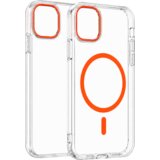 Apple transparent color ring magsafe maska za iphone 12/12 pro – narandžasta | Eponuda.com