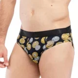 Muške Slip gaće, Crne