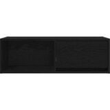vidaXL TV omarica 2 kosa črna hrast 80x31x25,5 cm inženirski les | Shoptok.si