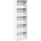 Maison Chic Knjižna omara - Knjižni regal bela 60x30x189 cm inženirski les, (21725861) | Shoptok.si