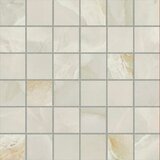 Azteca Mozaik pločica Onyx Lux Ivory (30 x 30 cm, Slonova kost, Svilenkasti sjaj) | shoptok.hr