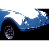  Ručno slikane slike na platnu pop art volkswagen beetle | ePonuda.com