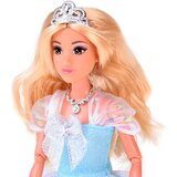 Anlily Snjeguljica lutka u plavoj haljini sa snježnim pahuljicama ZA5702 | shoptok.hr