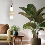  LED luster na sajli ASCOLI LED/18W/230V, prečnik 20 cm, bež | Eponuda.com