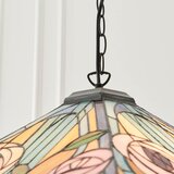  Endon 64384 - Luster na lancu Tiffany WILLOW 3xE27/60W/230V | Eponuda.com
